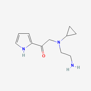 2-[(2-Amino-ethyl)-cyclopropyl-amino]-1-(1H-pyrrol-2-yl)-ethanone