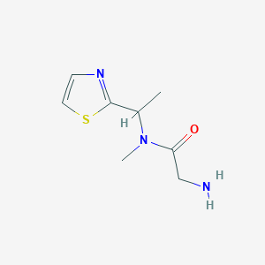2-Amino-N-methyl-N-(1-thiazol-2-yl-ethyl)-acetamide