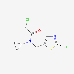 2-Chloro-N-(2-chloro-thiazol-5-ylmethyl)-N-cyclopropyl-acetamide