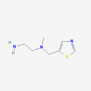 molecular formula C7H13N3S B7927186 N1-Methyl-N1-(thiazol-5-ylmethyl)ethane-1,2-diamine 