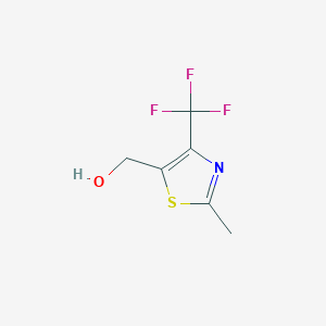 molecular formula C6H6F3NOS B079273 (2-甲基-4-(三氟甲基)噻唑-5-基)甲醇 CAS No. 14857-19-3
