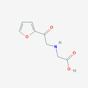 molecular formula C8H9NO4 B7927425 (2-Furan-2-yl-2-oxo-ethylamino)-acetic acid 