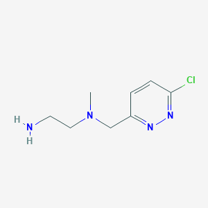 molecular formula C8H13ClN4 B7927495 N1-((6-Chloropyridazin-3-yl)methyl)-N1-methylethane-1,2-diamine 