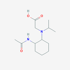 molecular formula C13H24N2O3 B7927904 [(2-Acetylamino-cyclohexyl)-isopropyl-amino]-acetic acid 