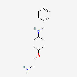 [4-(2-Amino-ethoxy)-cyclohexyl]-benzyl-amine