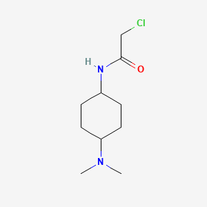 molecular formula C10H19ClN2O B7928224 2-Chloro-N-(4-dimethylamino-cyclohexyl)-acetamide 