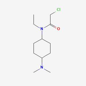 molecular formula C12H23ClN2O B7928243 2-Chloro-N-(4-dimethylamino-cyclohexyl)-N-ethyl-acetamide 