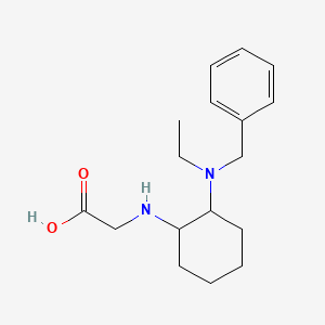 molecular formula C17H26N2O2 B7928815 [2-(Benzyl-ethyl-amino)-cyclohexylamino]-acetic acid 
