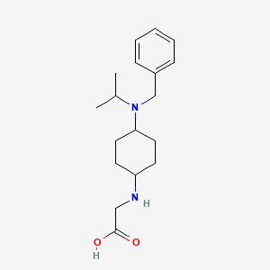 [4-(Benzyl-isopropyl-amino)-cyclohexylamino]-acetic acid