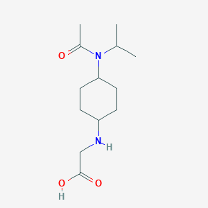molecular formula C13H24N2O3 B7929056 [4-(Acetyl-isopropyl-amino)-cyclohexylamino]-acetic acid 