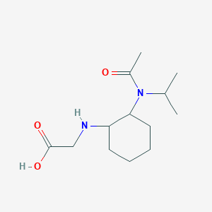 molecular formula C13H24N2O3 B7929064 [2-(Acetyl-isopropyl-amino)-cyclohexylamino]-acetic acid 