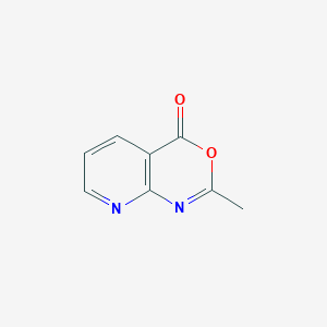 molecular formula C8H6N2O2 B7929144 2-methyl-4H-pyrido[2,3-d][1,3]oxazin-4-one 