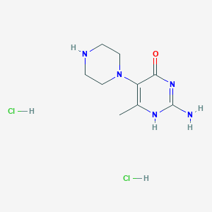 molecular formula C9H17Cl2N5O B7929184 CID 71831087 
