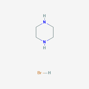 molecular formula C4H11BrN2 B079296 哌嗪氢溴酸盐 CAS No. 14007-05-7