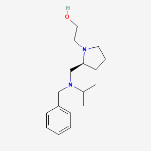 molecular formula C17H28N2O B7929715 2-{(S)-2-[(Benzyl-isopropyl-amino)-methyl]-pyrrolidin-1-yl}-ethanol 