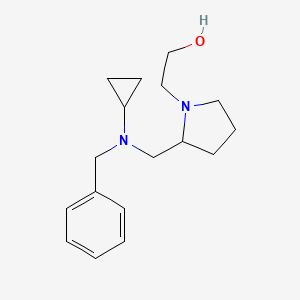 2-{2-[(Benzyl-cyclopropyl-amino)-methyl]-pyrrolidin-1-yl}-ethanol