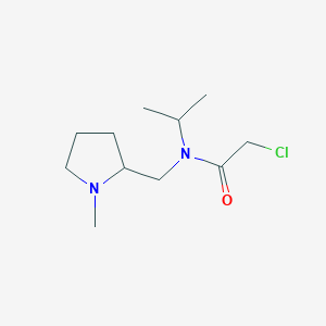 molecular formula C11H21ClN2O B7929964 2-Chloro-N-isopropyl-N-(1-methyl-pyrrolidin-2-ylmethyl)-acetamide 