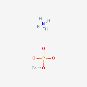 molecular formula CoH4NO4P B079303 磷酸铵钴 CAS No. 14590-13-7