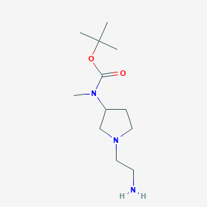 [1-(2-Amino-ethyl)-pyrrolidin-3-yl]-methyl-carbamic acid tert-butyl ester