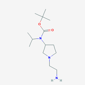 [1-(2-Amino-ethyl)-pyrrolidin-3-yl]-isopropyl-carbamic acid tert-butyl ester