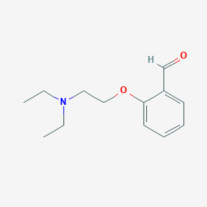 B079308 2-[2-(Diethylamino)ethoxy]benzenecarbaldehyde CAS No. 14573-92-3