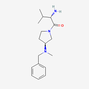(S)-2-Amino-1-[(S)-3-(benzyl-methyl-amino)-pyrrolidin-1-yl]-3-methyl-butan-1-one