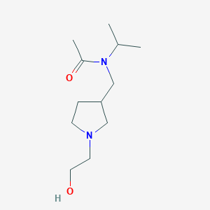 N-[1-(2-Hydroxy-ethyl)-pyrrolidin-3-ylmethyl]-N-isopropyl-acetamide