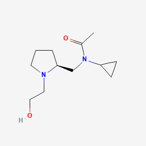 N-Cyclopropyl-N-[(S)-1-(2-hydroxy-ethyl)-pyrrolidin-2-ylmethyl]-acetamide