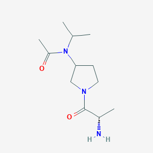 N-[1-((S)-2-Amino-propionyl)-pyrrolidin-3-yl]-N-isopropyl-acetamide