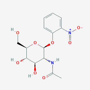molecular formula C14H18N2O8 B079314 2-硝基苯基 2-乙酰氨基-2-脱氧-β-D-吡喃葡萄糖苷 CAS No. 13264-92-1