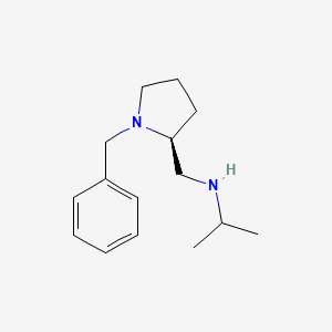 molecular formula C15H24N2 B7931419 ((S)-1-Benzyl-pyrrolidin-2-ylmethyl)-isopropyl-amine 