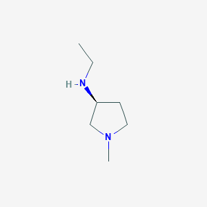 Ethyl-((S)-1-methyl-pyrrolidin-3-yl)-amine