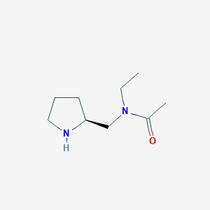 (S)-N-Ethyl-N-(pyrrolidin-2-ylmethyl)acetamide