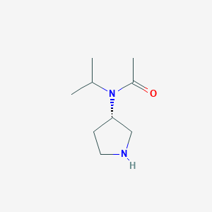 (S)-N-Isopropyl-N-(pyrrolidin-3-yl)acetamide