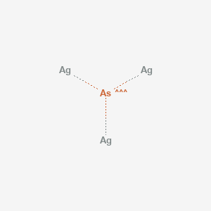 molecular formula Ag3As B079318 Arsenargentite (Ag3As) CAS No. 12417-99-1