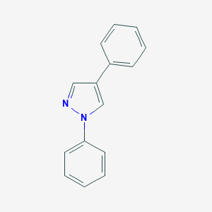 molecular formula C15H12N2 B079319 1,4-联苯基吡唑 CAS No. 15132-01-1