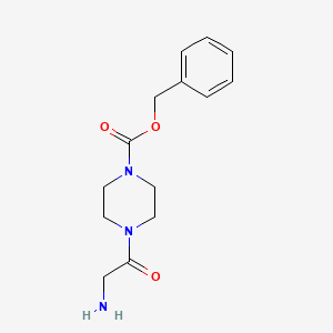 4-(2-Amino-acetyl)-piperazine-1-carboxylic acid benzyl ester