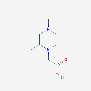 (2,4-Dimethyl-piperazin-1-yl)-acetic acid