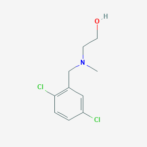 molecular formula C10H13Cl2NO B7932213 2-[(2,5-Dichloro-benzyl)-methyl-amino]-ethanol 