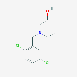 molecular formula C11H15Cl2NO B7932221 2-[(2,5-Dichloro-benzyl)-ethyl-amino]-ethanol 