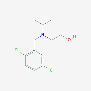 molecular formula C12H17Cl2NO B7932223 2-[(2,5-Dichloro-benzyl)-isopropyl-amino]-ethanol 