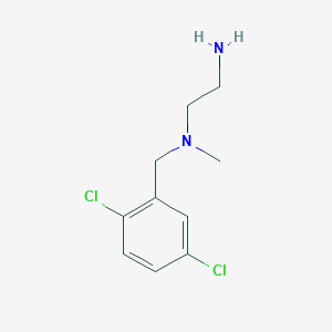 molecular formula C10H14Cl2N2 B7932230 N1-(2,5-Dichlorobenzyl)-N1-methylethane-1,2-diamine 