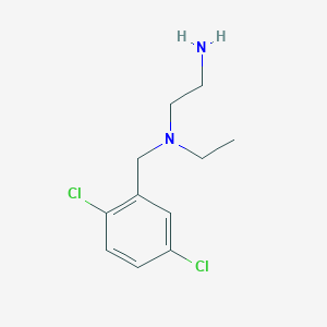 molecular formula C11H16Cl2N2 B7932233 N1-(2,5-Dichlorobenzyl)-N1-ethylethane-1,2-diamine 