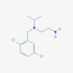 molecular formula C12H18Cl2N2 B7932253 N*1*-(2,5-Dichloro-benzyl)-N*1*-isopropyl-ethane-1,2-diamine 