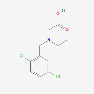 molecular formula C11H13Cl2NO2 B7932610 [(2,5-Dichloro-benzyl)-ethyl-amino]-acetic acid 