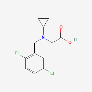 molecular formula C12H13Cl2NO2 B7932615 [Cyclopropyl-(2,5-dichloro-benzyl)-amino]-acetic acid 