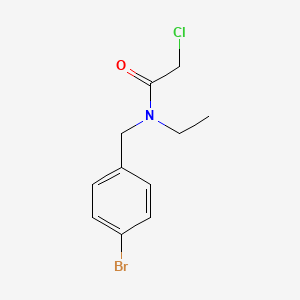 N-(4-Bromo-benzyl)-2-chloro-N-ethyl-acetamide