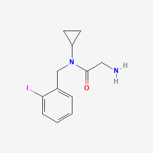 2-Amino-N-cyclopropyl-N-(2-iodo-benzyl)-acetamide