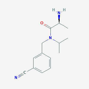 (S)-2-Amino-N-(3-cyano-benzyl)-N-isopropyl-propionamide