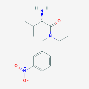 (S)-2-Amino-N-ethyl-3-methyl-N-(3-nitro-benzyl)-butyramide